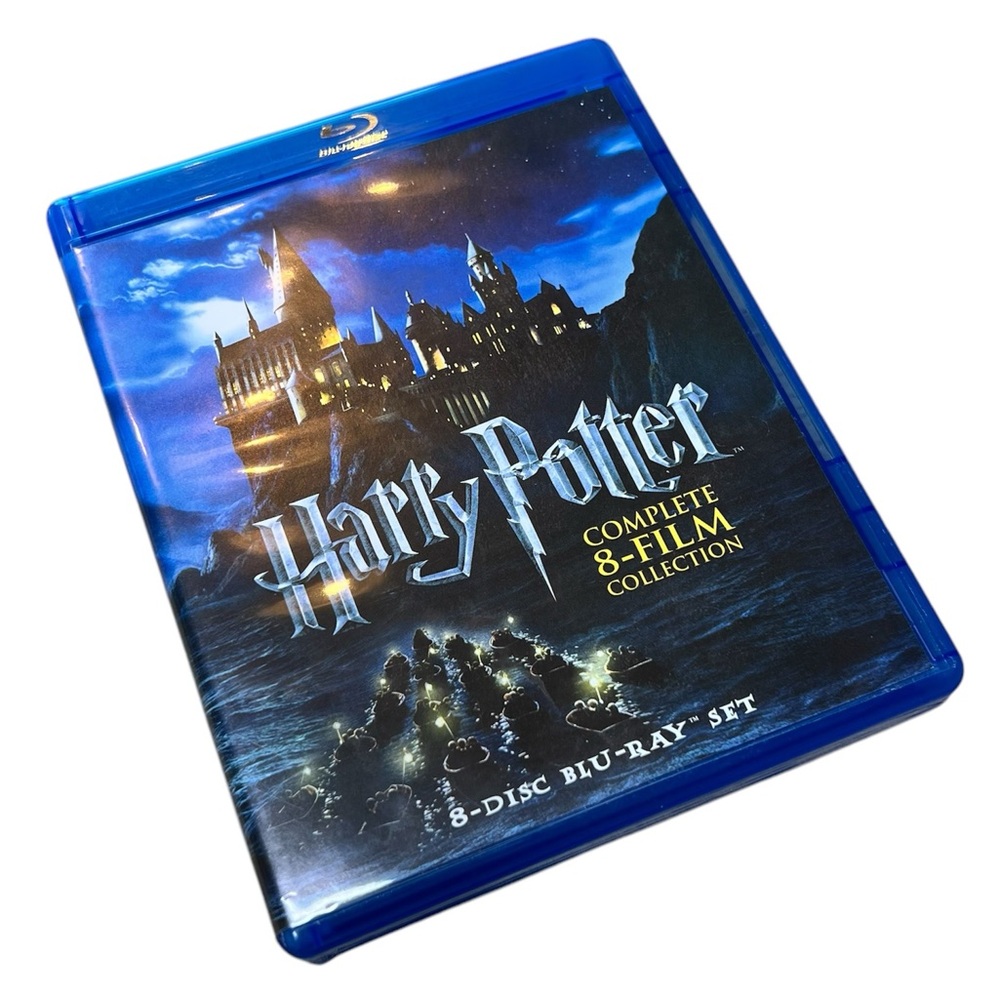 Harry Potter Complete 8-Film Collection, 8-Disc Blu-Ray Movie/Series/Saga Set